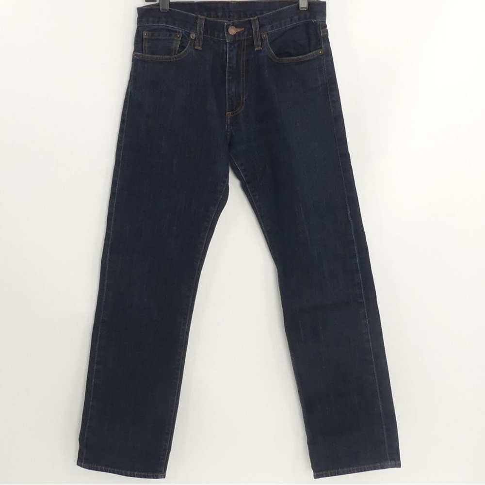 Brooks Brothers 1818 Denim Straight Fit Dark Blue Jeans Men's 30x30